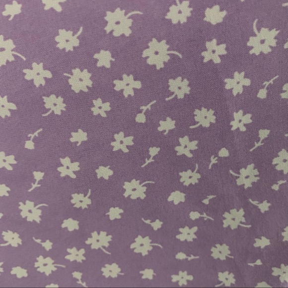 Ally Lilac Purple Ditsy Floral Playsuit - Picture 3 of 4